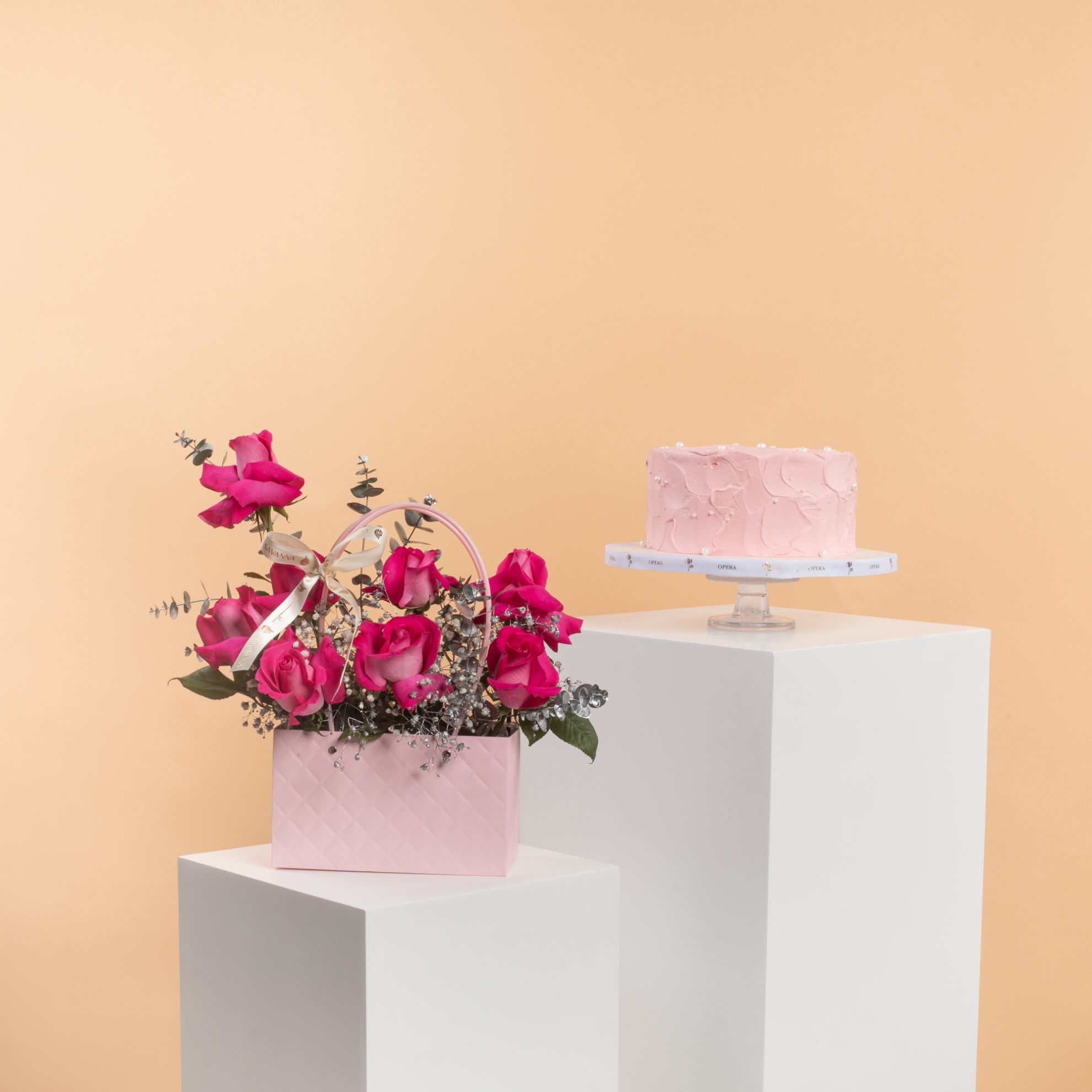 Picture of Opera Red Velvet Birthday Cake
