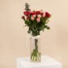 Picture of Graduation Vase |Baby Rose red & pink