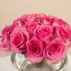Picture of Savanna  Vase /20 Pink Fuchsia Roses