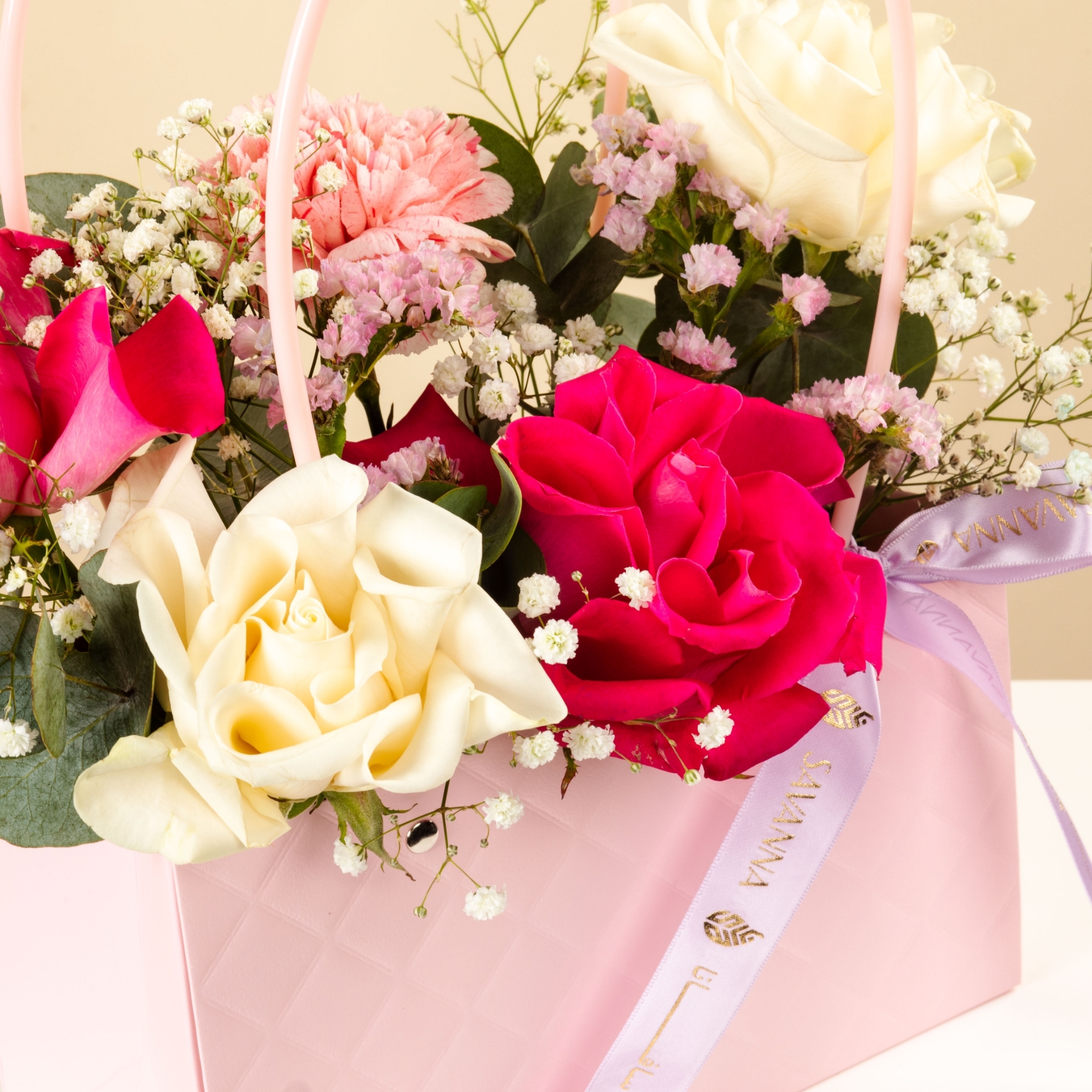 Picture of Savanna pink Flowers Bag